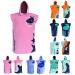 Team Magnus kids poncho towel - bathrobe for kids - one size for 4'-5'6" Pink