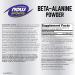 Now Foods Beta-Alanine Pure Powder 17.6 oz - 500g | Boost Athletic Performance - Buy Online on GoSupps.com