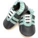 MiniFeet Premium Soft Leather Baby Shoes - Buy 4 Pairs, Get 1 Free! Toddler Shoes 0-6 Months to 4-5 Years - Grey Trainers - Buy Online on GoSupps.com