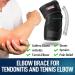 FEATOL Elbow Brace for Tendonitis & Tennis Elbow - Men & Women Golfers Brace with Spring Stabilizer - Compression Sleeve & Support for Pain Relief - Ulnar Nerve Entrapment, Epicondylitis - Sports Recovery - Buy Online on GoSupps.com