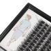 Dedila Large Tray Grafted Wide Stem Individual False Eyelashes - 120 Clusters D Curl Natural Long Volume Extensions - Dramatic Look - 14mm - Buy Online on GoSupps.com