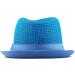 The Hat Depot Crushable Fedora Hat in Turquoise - Large-X-Large - Buy Online on GoSupps.com