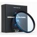 Creator FX Anamorfake Blue Streak Special Effects Lens Filter | Anamorphic Light Flare Effect Filter for Camera Lens (82mm) Blue Anamorfake FX