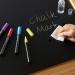 Amazon Basics Bullet/Chisel Reversible Tip Chalk Markers  Bright Colors  Fine Point Bright Colors Fine Point - Buy Online on GoSupps.com