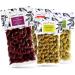 Lamda Estate - fresh olives tasting set Greek olives tasting package 1Kg Kalamata and green olive