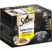 Sheba Cats' Mass feed Selection in sauce 72 shells 12x85g (6 -pack) - cat feed wet poultry variation with poetde chicken poultry and turkey in sauce for adult cats 85 g (72 pack)