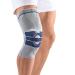 Bauerfeind GenuTrain A3 Right Knee Support - Breathable Knit Compression Knee Brace to Relieve Pain and Swelling from osteoarthritis  ACL Injury  Meniscus Tear  Medical Grade Knee Sleeve Titanium Size 2 - Right