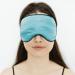 Silk Sleep Mask for Women and Men - Adjustable Non-Slip Strap - Comfortable Cooling Eye Mask - Light Blocking - Turquoise - Buy Online on GoSupps.com