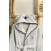 Super Soft Ely Parker Kids Bathrobe - Turkish Cotton Hooded Terry Towel for Boys & Girls (3-4 Years) - Absorbent & Comfortable Koala Design - Buy Online on GoSupps.com