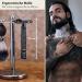 St rtebekker Premium Razor Hobel - Handmade Leather Etui | Vintage Wet Razor Set with 10 Blades & Mirror | Perfect Travel Shaving Gear - Buy Online on GoSupps.com