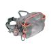 IENERGY PAT Belt bag for dog owners - weatherproof hip pocket - belly pocket for dog training - treats red/gray for dogs