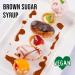 Fruit Syrup for Bubble Tea Mix - 300ml Brown Sugar - Vegan, Gluten-Free, No Artificial Colors - Buy Online on GoSupps.com