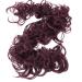 CAISHA XXL Hairpiece Scrunchy Updo Bridal Hairstyle Voluminous Curly Messy Bun Red Brown HW10 red brown #99 HW10