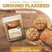 Healthworks Flax Seed Powder Organic (48oz) | Protein, Fiber, Omega 3 & Lignan | Cold Milled Raw Ground | All-Natural Superfood for Smoothies, Coffee & Oatmeal - Buy Online on GoSupps.com