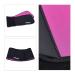 Relaxdays Women's Neoprene Abdominal Girdle Belt Hula Hoop - 90cm Fitness Belt with Velcro Black/Pink - Enhance Your Workout - Buy Online on GoSupps.com