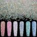 15000Pcs Ultra Mini 1.2mm AB Diamond Beads Glass Sand Shine Rhinestones Iridescent Crystals Long Lasting Like Swarovski for Nail Art 3D Decorations DIY Crafts with 2Pcs Triangle Trays by BELLEBOOST 15000PCS 1.2mm Crystals