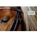 Buy Tysons Breeches Bridle in Rose Gold | Mini Shetty Riding Bridle with Leather Glitter Rhinestones + Reins - International Shipping Available - Buy Online on GoSupps.com