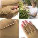 Isotoner Arthritis Compression Gloves - Camel, Size Large, Open Finger Design - Joint Pain Relief for Women & Men - Buy Online on GoSupps.com