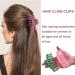 8 Pcs 4.3 Inch Multicolor Hair Claw Clips for Thick Hair - Strong Grip, Large Size - Women's Styling Accessories for Daily Use - Buy Online on GoSupps.com