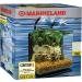 MarineLand Contour Glass Aquarium Kit with Rail Light - 3-Gallon - Buy Online on GoSupps.com