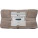 Linteum 100% Soft Cotton Washcloth Set - 12pc 13x13 Inch Zero Twist Single Ring Spun Premium Towels - Taupe Face Towel Set - Buy Online on GoSupps.com