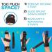 BraceAbility Two Finger Immobilizer - Hand & Buddy Splint Cast for Broken Joints - Mallet/Trigger Finger Extension - Medium Size - Buy Online on GoSupps.com