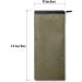 Heavy Duty Khaki Nylon Camping Tent Stakes Storage Bag - Waterproof Ditty Pocket, Ideal for Camp Accessories - Buy Online on GoSupps.com