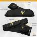 SUNYA Archery Hip Quiver with Tab and Release Pockets, Adjustable Belt - Left Hand Black - Buy Online on GoSupps.com