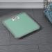 Taylor Digital Glass Bathroom Scale - 500 lb Capacity, Large Display, Sea Foam Green - Buy Online on GoSupps.com