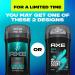 AXE Apollo Deodorant Stick - Long Lasting Odor Protection, Sage & Cedarwood, Aluminum Free, 3oz (4 Count) - Buy Online on GoSupps.com