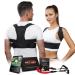 Painting correction for men and women-3-in-1 back-fry and back support for optimal posture with adjustable shoulder strap premium video course and an extra fitness band
