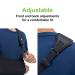 Think Ergo Arm Sling Air - Lightweight Breathable Medical Sling for Broken Bones - Adjustable Shoulder Support | Ergonomically Designed for Fractured Bones and Rotator Cuff Relief - Buy Online on GoSupps.com
