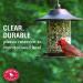 Perky-Pet 312-1SR Panorama Bird Feeder - 2 lb Capacity | Brown Outdoor Wild Bird Feeder - Buy Online on GoSupps.com