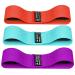 Amonax Fabric Resistance Bands Women Glute Bands Female for Booty Bands for Squat Exercise Elastic Resistant Bands as Weight Loss Workout Equipment Gym Fitness Accessories for Legs Butt Bum Unisize Multi-colour Set