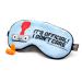 Wild Essentials Allusion Soft Satin Funny Sleep Masks with earplugs (I Don't Care)