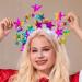 Fashband Light Up Star Headband Glitter Stars Tiara Halo Crown Headbands Led Goddess Costume Headpiece Christmas Carnival Party Hair Accessories for Women and Girls (Color) - Buy Online on GoSupps.com