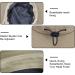 Muryobao Men's Sun Hat UPF 50+ Wide Brim Breathable Safari Cap, Khaki - Buy Online on GoSupps.com