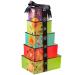 Dried Fruits & Nuts Tower Gift Basket - 5 Tier Gourmet Platter, Healthy Kosher Snack Box for Birthday & Anniversary - Care Package for Men, Women, Adults | Oh! Nuts - Buy Online on GoSupps.com