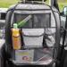 Reer Car Back Seat Organizer - TravelKid Tidy Dirt-Repellent Multi-Pocket for All Car Seats - Grey - Buy Online on GoSupps.com
