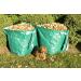 Giant Yard Dustpan-Type Garden Bag for Collecting Leaves Heavy Duty Gardening Bags Reuseable Leaf Waste Bag for Lawn Pool Garden 2 pack - Buy Online on GoSupps.com