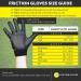 Friction Gloves - Ultimate Frisbee Gloves - Rubberized Palm & Fingers for Amazing Grip in All Conditions - Play Your Best in Any Weather Adult XS - Buy Online on GoSupps.com
