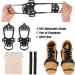 Ice Snow Grips Traction Cleats for Shoes & Boots - Anti-Slip Crampons with 11 Studs - S, M, L, XL (Men 5-8/ Women 7-10) - Buy Online on GoSupps.com