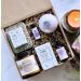 Premium Lavender Spa Gift Set for Women Birthday Gifts for Women Natural and Clean Luxury Care Package for Women Relaxing and Calming Handmade Bath and Body Self Care Spa Gift Basket for Her by ZAAINA