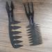Double-Sided Afro Pik Comb Set - Barber Accessories for African American Hair Styling (2Pcs) - Buy Online on GoSupps.com