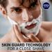 NIVEA MEN Deep Clean Shave Gel - 3 Pack, 7 oz Cans with Natural Charcoal - Buy Online on GoSupps.com