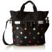 KLICKfix bicycle bag Bikebasket Oval S Dots Bikebasket