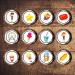 24 Fun Fair Carnival Theme Edible Cupcake Toppers - Stand Up Disc Wafer Cake Decorations - Buy Online on GoSupps.com