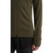 Icebreaker Merino Men's Quantum III Long Sleeve Wool Athletic Zip Up Hoodie - Loden Green - Size Large - Buy Online on GoSupps.com