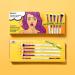 VERA MONA Instructional Eye Brush Kit - Perfect Your Makeup Technique | International Shipping Available - Buy Online on GoSupps.com
