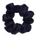 L. Erickson USA Medium Ponytail Holder - Silk Charmeuse Navy